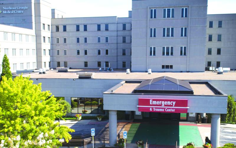 Photo submitted. Gainesville’s Level I trauma center is participating in a clinical trial.