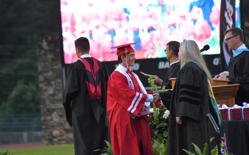 Enoch Autry/The Clayton Tribune. RCHS Class of 2023 graduated May 26.