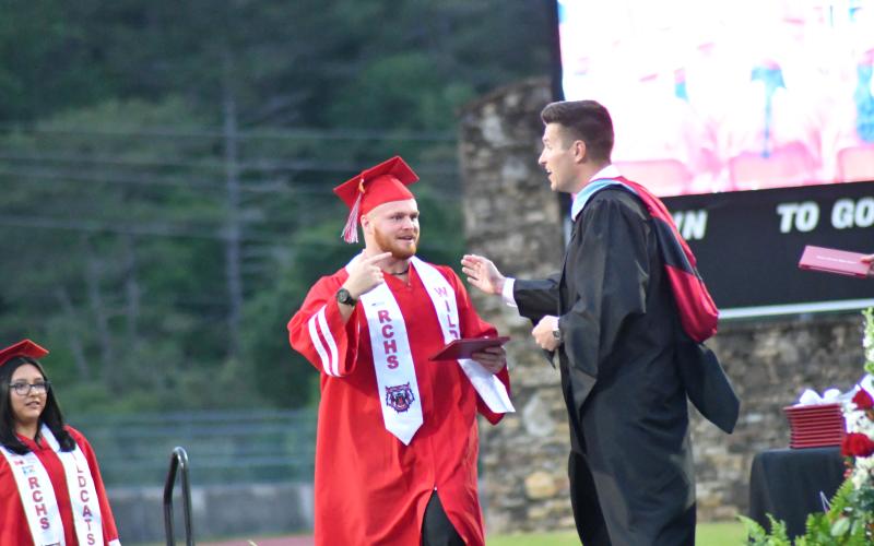 Enoch Autry/The Clayton Tribune. RCHS Class of 2023 graduated May 26.