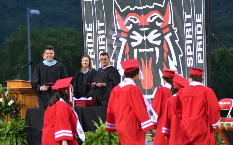 Enoch Autry/The Clayton Tribune. RCHS Class of 2023 graduated May 26.