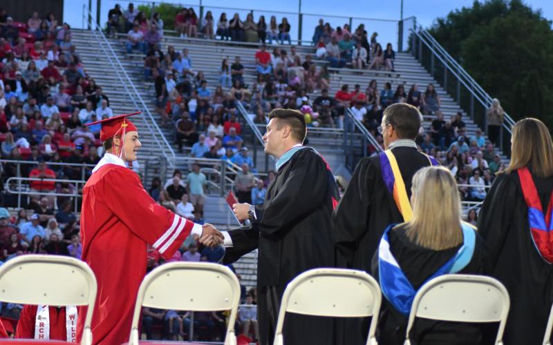 Enoch Autry/The Clayton Tribune. RCHS Class of 2023 graduated May 26.
