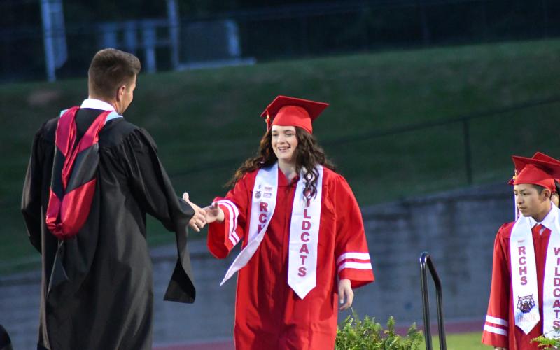 Enoch Autry/The Clayton Tribune. RCHS Class of 2023 graduated May 26.