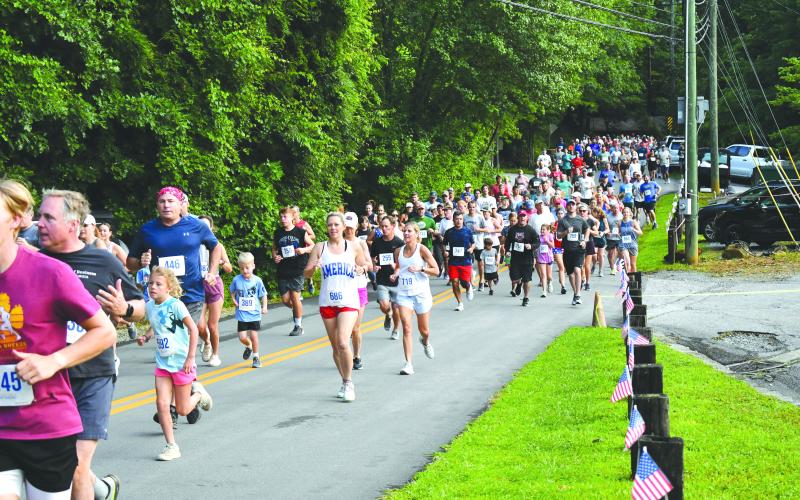 Enoch Autry/The Clayton Tribune. In 2022, a total of 653 runners participated in the Rabun Ramble. This year’s Ramble will take place on Saturday, July 1. The Lake Burton Fun Run also will take place on Saturday, July 1.