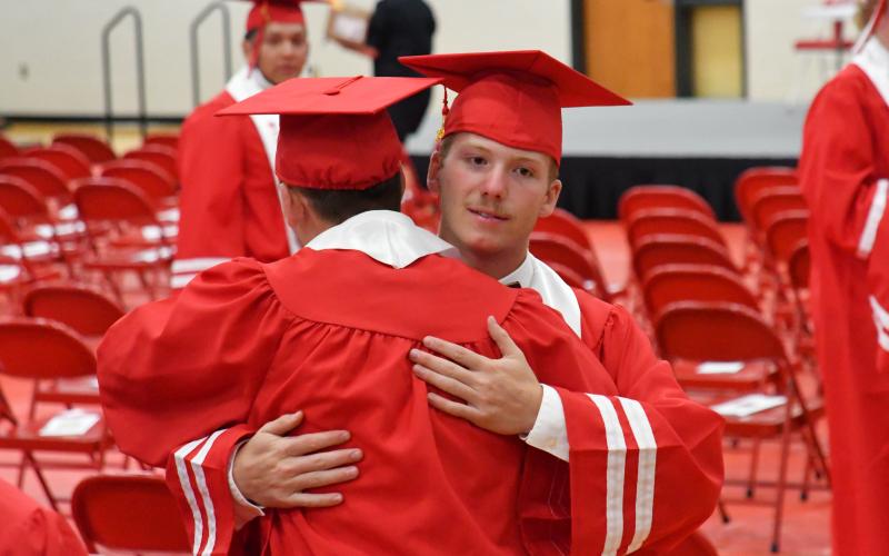 Enoch Autry/The Clayton Tribune. RCHS Class of 2023 graduated May 26.