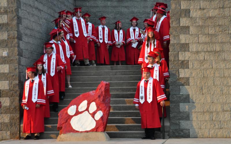 Enoch Autry/The Clayton Tribune. RCHS Class of 2023 graduated May 26.