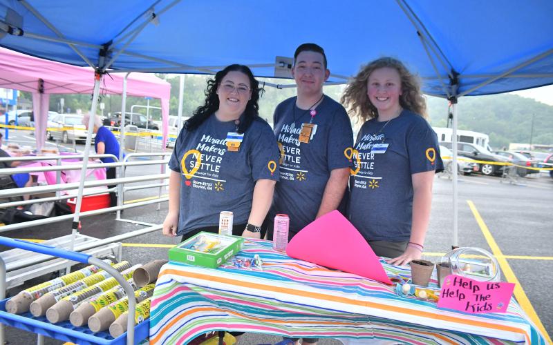 Megan Broome/The Clayton Tribune. Sabrina Eden, Koleman Taylor, Hailey Smith
