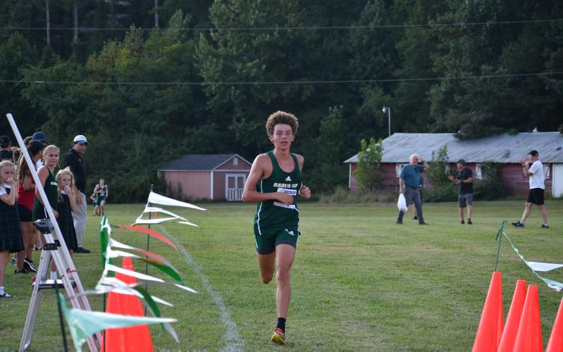 Wade Cheek/The Clayton Tribune. Rabun Gap's Timothy McDowell.
