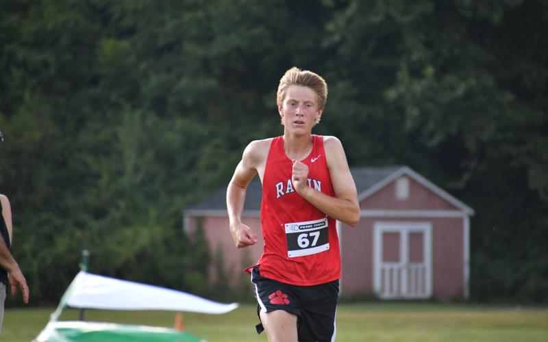 Wade Cheek/The Clayton Tribune. Rabun County's G.B. Anderson.