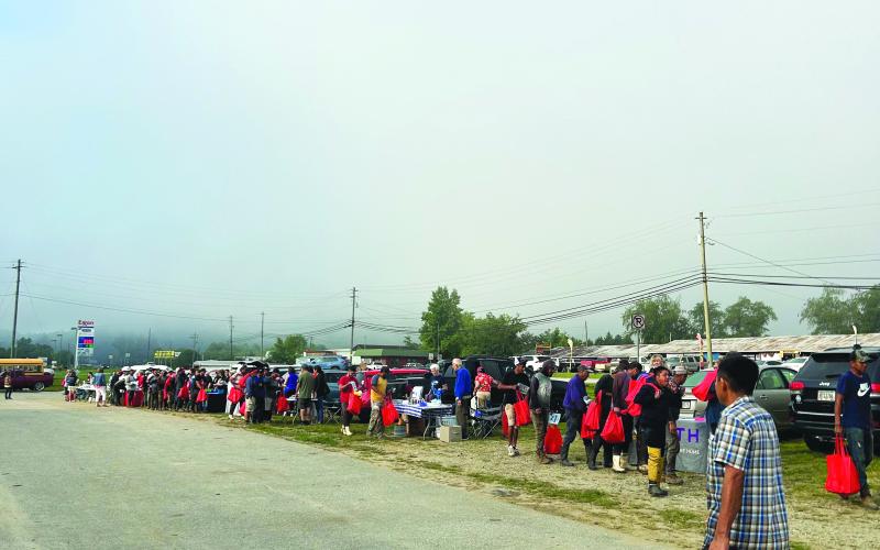 Submitted photo. The goal of the Aug. 19 informational and health fair was to advise the Hispanic community about the resources available to them in the area.