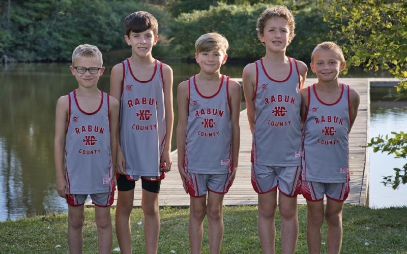 Wade Cheek/The Clayton Tribune. The 10-and-under boys recreational cross country team were named league champions after earning a perfect score in last Saturday’s district meet in Morgan County. The entire Wildcat team will look ahead to the GRPA State Championship this weekend at Lamar Murphy Park in Jefferson.