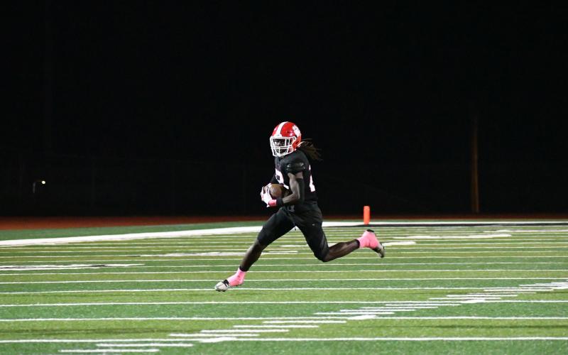 Wade Cheek/The Clayton Tribune. RCHS senior and University of Cincinnati signee Willie Goodwyn was tabbed to Georgia Class A DI's All-State First Team as a wide-receiver.