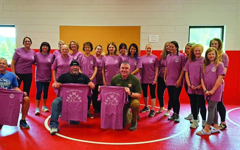 File photo/Megan Horn/The Clayton Tribune. Gerrells also instructed many courses for the community including self-defense tactics for women.
