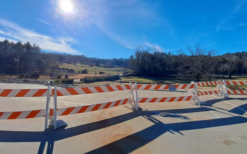 Megan Horn/The Clayton Tribune. Rabun County commissioners approved a $1.4 million bid from Tom Adams Construction to rebuild the golf pro shop building. With commissioners hopeful work will start at the end of January, the project will take about 10 months to complete. It will be the third building on the same spot.