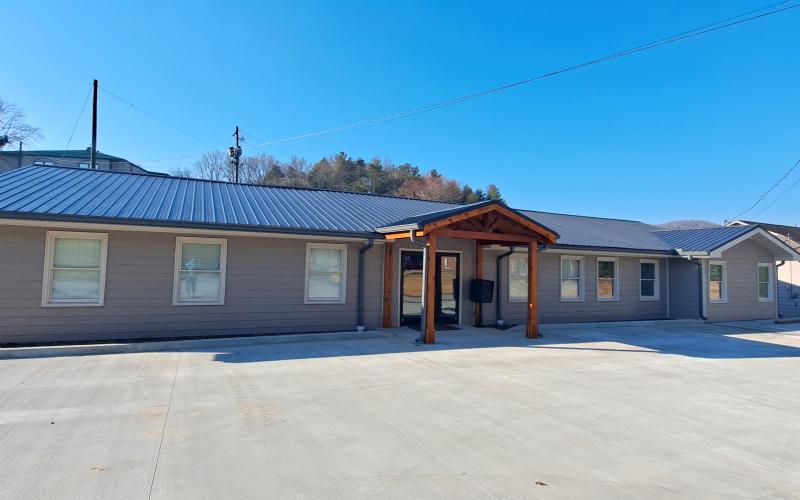 Megan Horn/The Clayton Tribune. This renovated building at 137 Hiawassee Street in Clayton will be the location of the new Rabun County Water and Sewer Authority (RCWSA) business office. The transition of water and sewer infrastructure from the City of Clayton to the RCWSA is scheduled to close at 9 a.m. Monday, Feb. 26 at the new location.