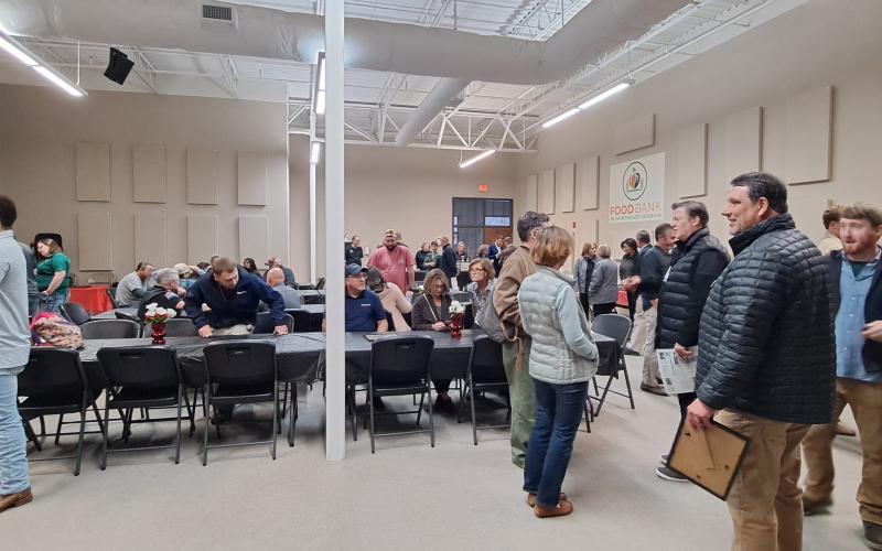 Crowds of people attended the 2024 Readers' Choice Awards banquet.