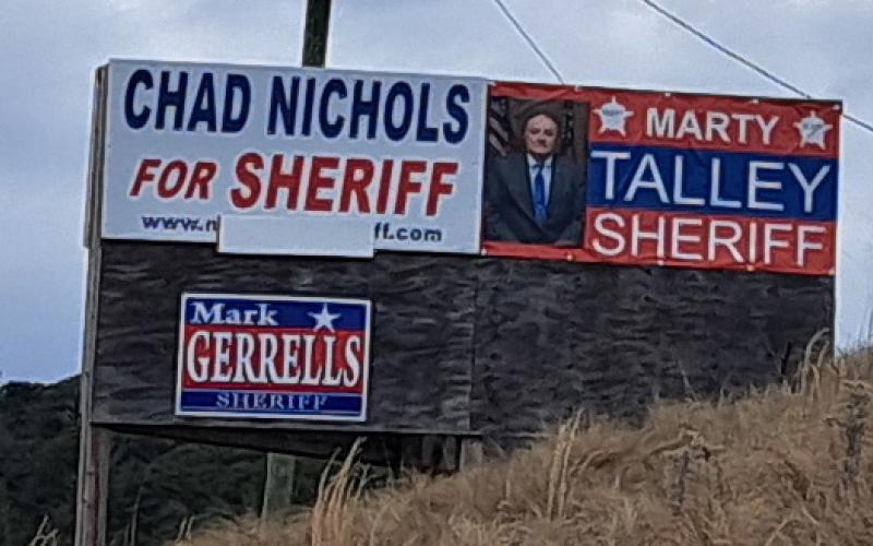 Megan Horn/The Clayton Tribune. The sheriff's race is one of the contested races for the May 21 General Primary/NonPartisan Election.