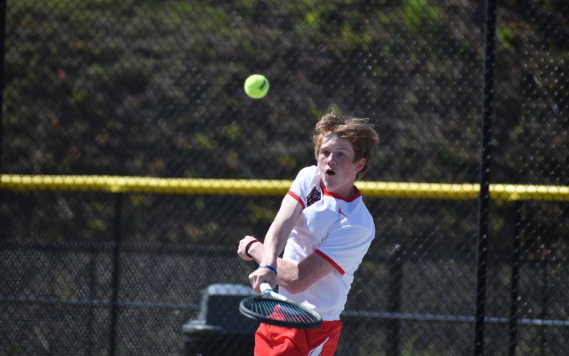 Wade Cheek/The Clayton Tribune. RCHS freshman Rett Walker Potzner.
