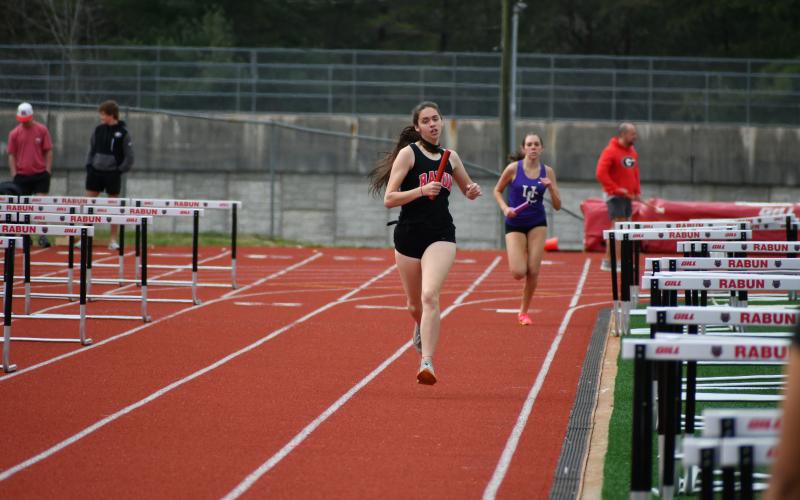 Wade Cheek/The Clayton Tribune. RCHS senior Molly Mazarky during the ninth-annual Bo James Invitational on Saturday, March 23.