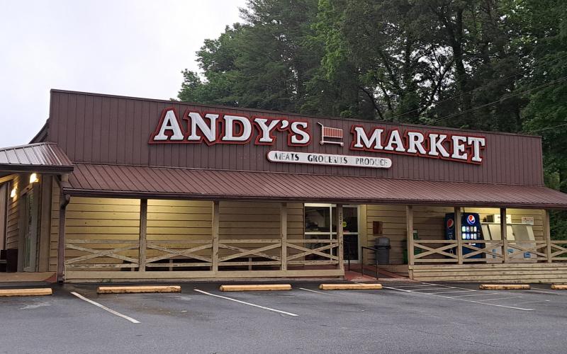 Megan Horn/The Clayton Tribune. Andy's Market closed after over 40 years in the Rabun County community.
