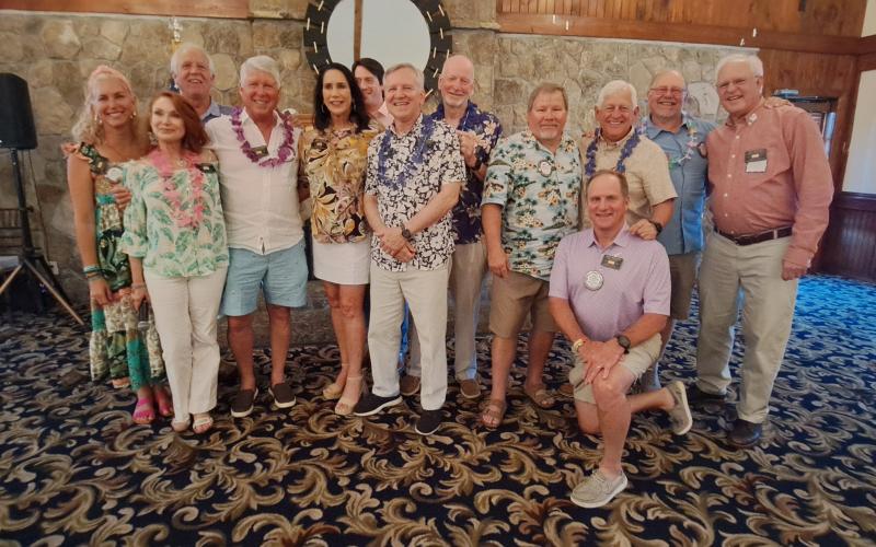 Megan Horn/The Clayton Tribune. The Rotary Club of Clayton 2024-2025 leadership team.