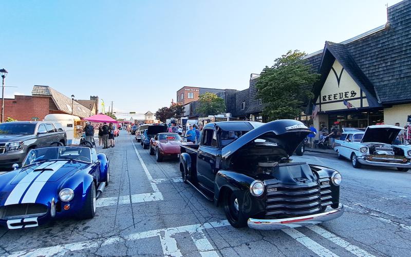 Megan Horn/The Clayton Tribune. Over 500 people came to Clayton for the third block party of the year which featured live music and 135-plus unique and classic vehicles.