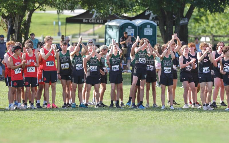 Submitted. The Rabun County, Rabun Gap and Tallulah Falls School cross country teams competed in the 20th-annual Cookies ‘n Quotes Festival last Tuesday, Sept. 3. The meet was and always has been hosted by TFS.
