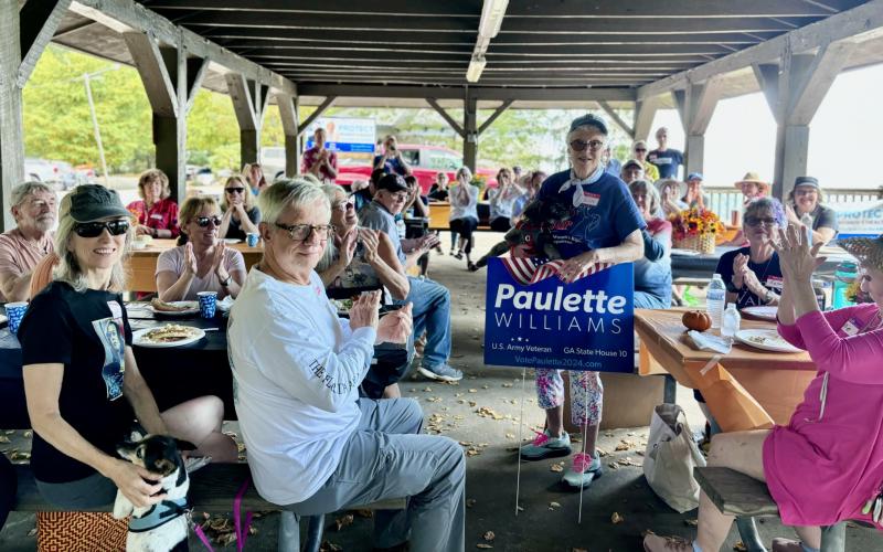 Submitted photo. Clayton’s Paulette Williams, a UGA graduate, retired VA nurse, diabetes educator, and a member of the “Fab Four” Democrat women running for Georgia State seats, spoke passionately about her reasons for seeking elective office in Georgia.