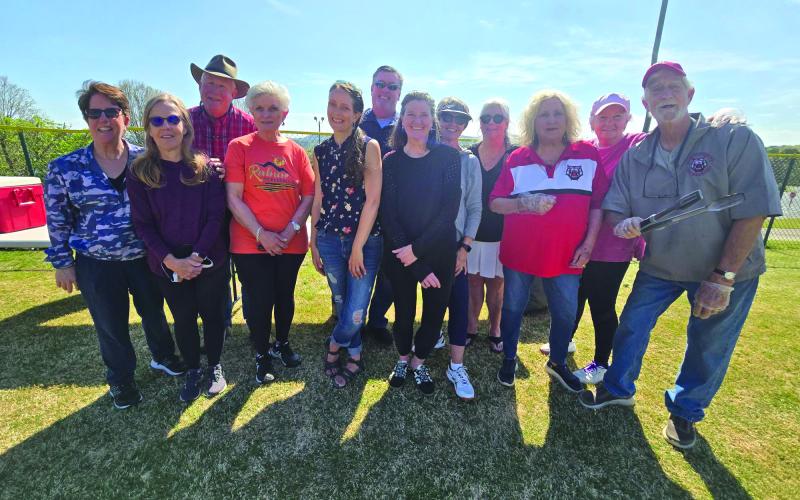 Enoch Autry/The Clayton Tribune. A group of volunteers assisted the recreation department with the event. They ran the games and provided food.