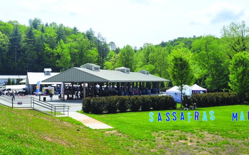 File photo/Megan Horn/The Clayton Tribune. Visit Sassafras this weekend and find original, hand-made works of art from countless artists and exhibitors. It is produced by the North Georgia Arts Guild and the free admission event is Saturday, April 26, from 10 a.m. to 5 p.m. and Sunday, April 27, from 10 a.m. to 4 p.m. at the pavilions behind the Rabun County Civic Center, 201 W. Savannah Street, Clayton.