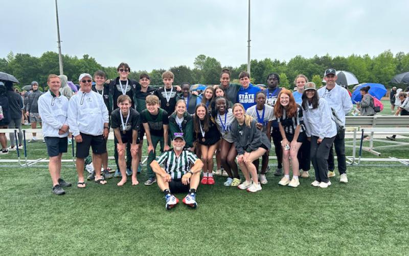 TFS Athletics. The Lady Indians finished fourth at the state track and field championships, while the boys finished sixth.