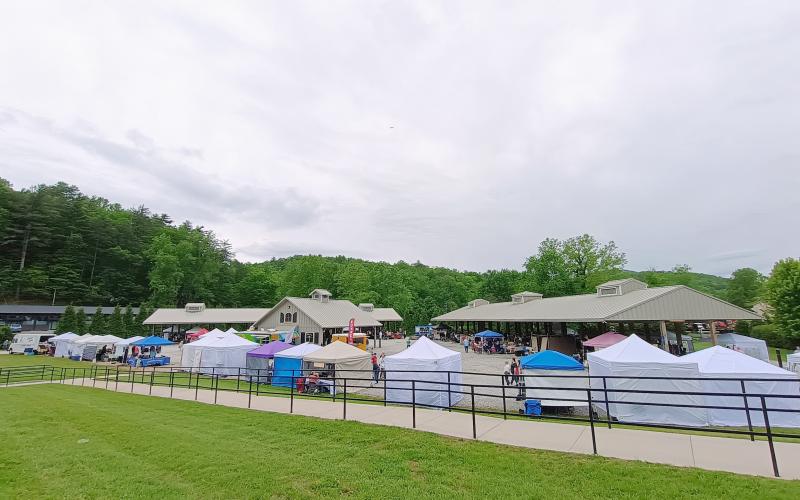 Megan Horn/The Clayton Tribune. Over 100 vendors showcase at the Of These Mountains MarketPlace events. The Spring MarketPlace took place on Saturday, May 10. The next Of These Mountains MarketPlace will take place on Saturday, Nov. 1 and will be the Fifth Annual Fall event.