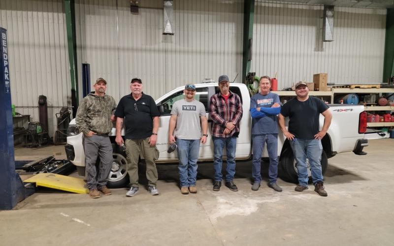 Photo from City of Clayton website. The City of Clayton recently recognized its Public Works employees including Ralph Welch, Tim Overholt, Pat Murphy, Greg Pruitt, Jr, and Alban Gilstrap and Mark Nelson.