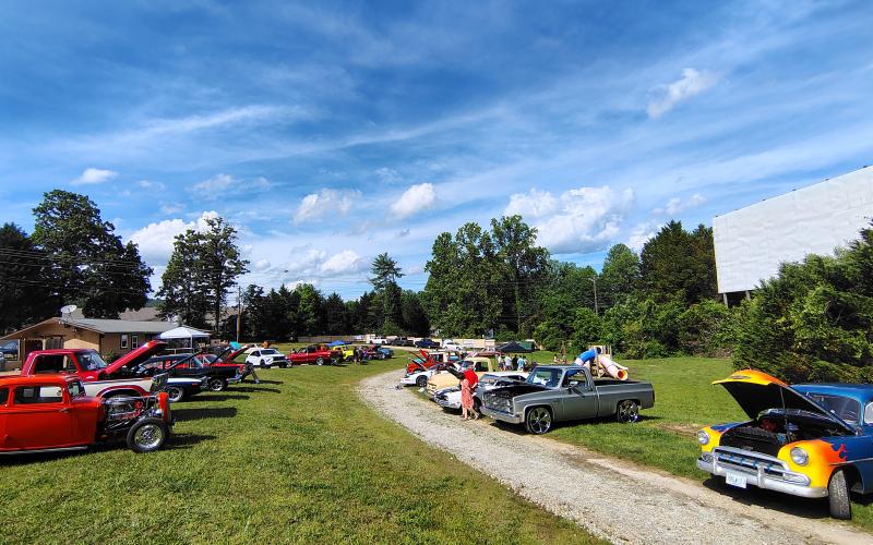 Photo courtesy Conner Horn. Pharoahs Car Club of Clayton, Ga. recently held the “Pharoahs Drive-In Movie Car Show 2025” at the Tiger Drive-In in Rabun County. There were many classic cars on display at the event.