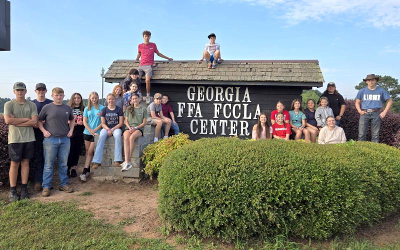 Submitted. Students from Rabun County FFA attended a Summer Leadership Camp (SLC) at the Georgia FFA-FCCLA Center in Covington, on the banks of Jackson Lake. Summer Leadership Camp is open to FFA and FCCLA students from all over the state of Georgia. There were 23 students who attended this summer.