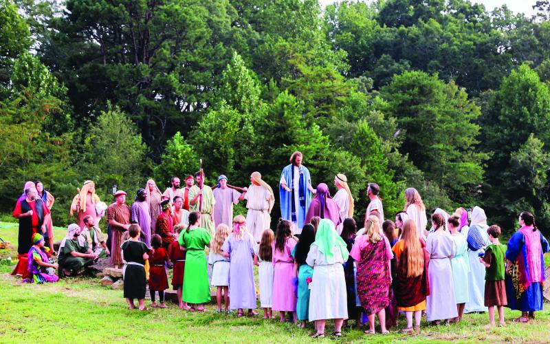 Submitted photo. His Last Days will be performed on Aug. 30 and Aug. 31 on the Tallulah Falls School property. This is the 43rd annual presentation of the outdoor passion dramas.
