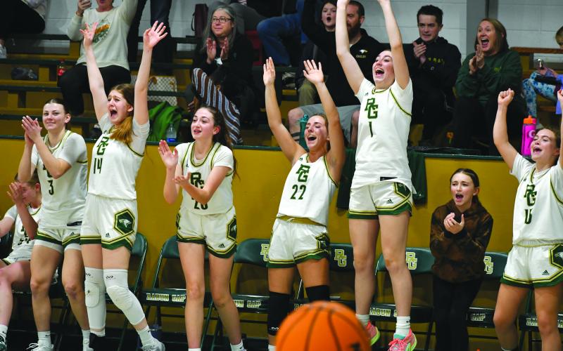 File Photo/The Clayton Tribune. The Rabun Gap-Nacoochee girls basketball team looks to continue its strong NCISAA play in 2025-2026.