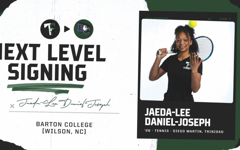 Submitted Photo. Tallulah Falls’ Jaeda-Lee Daniel-Joseph will continue her tennis career at Baron College.