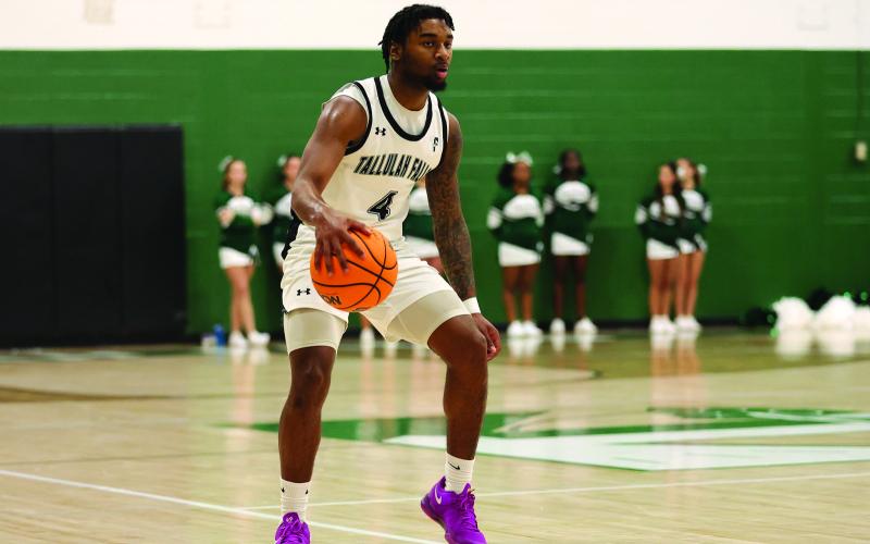 Photo courtesy Austin Poffenberger. Tallulah Falls Neyo Bain scored seven at home against Walhalla (S.C.) Tuesday in the Indians’ 62-51 win. TFS currently is ranked No. 2 in GIAA.