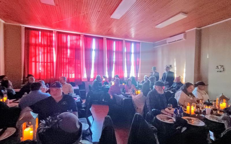 Megan Horn/The Clayton Tribune. Those aged 21 and over had the opportunity to partake in the Ebenezer VIP Lounge and enjoy a catered meal provided by Rabun Hospitality Group. During the dinner, Lynda Ann and Matt Price had wine pairings. The lounge also featured live music.