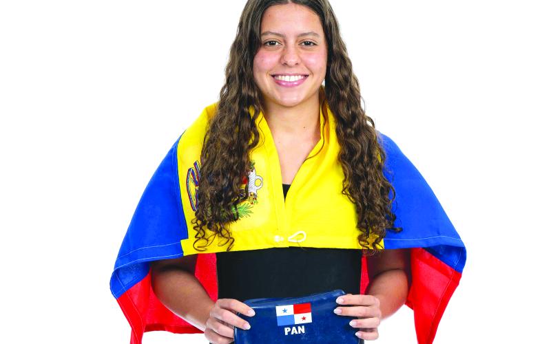 Photo courtesy Randy Crump. Valentina Arias Camargo was the top finisher in the 100 Free, 100 Fly, 200 Free, and in the Mixed 200 Free Relay events in The National Long Course Swimming Championship.