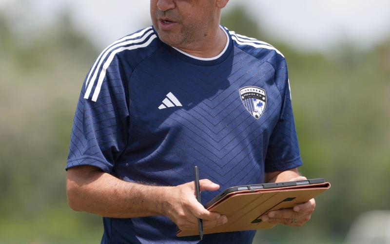 Submitted photo. New Rabun Gap director JC Gonzalez takes over the Eagles’ soccer programs after over 20 years of coaching experience. The girls’ program and Gonzalez will make its debut on Feb. 12 at Whitefield Academy.