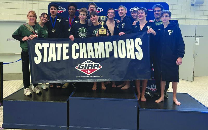 TFS Athletics. Indians capture back-to-back state swimming championship at Georgia Tech in Atlanta.
