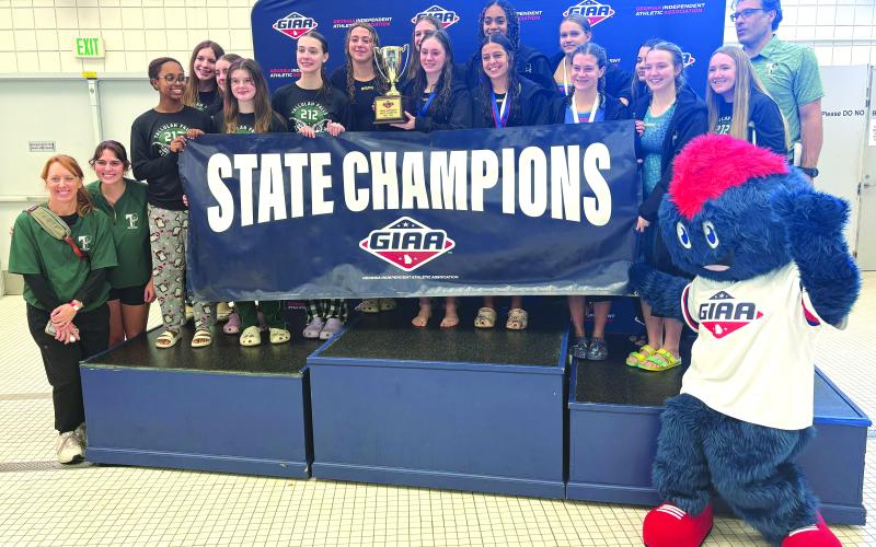 TFS Athletics. Tallulah Falls girls use strong individual and relay performances to win swim title.