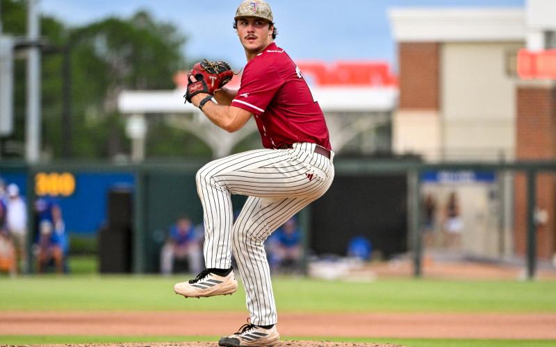 Aliza Chambers/Troy University. Rabun Gap graduate Dylan Alonso and Troy advanced to their first-ever College World series with a 38-30 overall record.