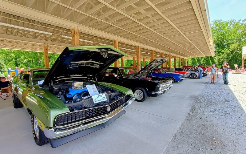 Megan Horn/The Clayton Tribune. This 1970 Torino GT was featured in a car show presented by Pharoahs Car Club of Clayton, Ga. at the Saturday, June 13, Community Celebration.