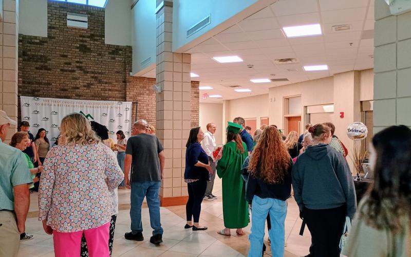 Megan Horn/The Clayton Tribune. Many community members, family members and friends attended the Rabun Mountain Education Class of 2026 graduation ceremony on May 23.