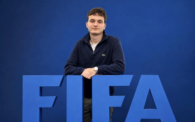Submitted. Simeon Conjagic works at the AC Milan camp as a coordinator and safeguarding officer.