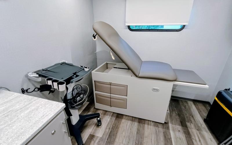 Megan Horn/The Clayton Tribune. Local nonprofit Choices Pregnancy Center can now provide ultrasounds and other services to Rabun and surrounding counties thanks to a new Medical Mobile Unit Ministry. The Aug. 1 “Heartbeat Gala” raised funds for the Mobile Unit.
