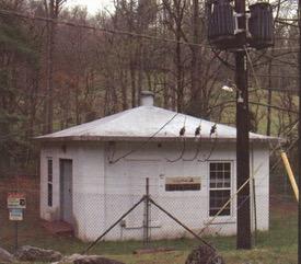 Photo Courtesy Rabun County Historical Society. The Georgia Public Service Commission recently approved the decommissioning of Georgia Power's smallest hydroelectric generating plant at Estatoah Falls in Rabun County. 