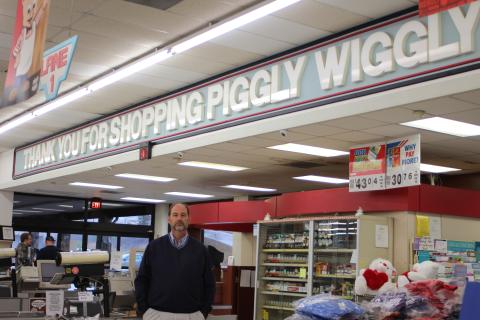 Megan Broome/The Clayton Tribune. Jeff Harris is the new owner of the Piggly Wiggly in Dillard along with his wife Lisa. As of January 6, 2020 they are the new owners and plan for the store to have a “local, hometown grocery store feeling.” 